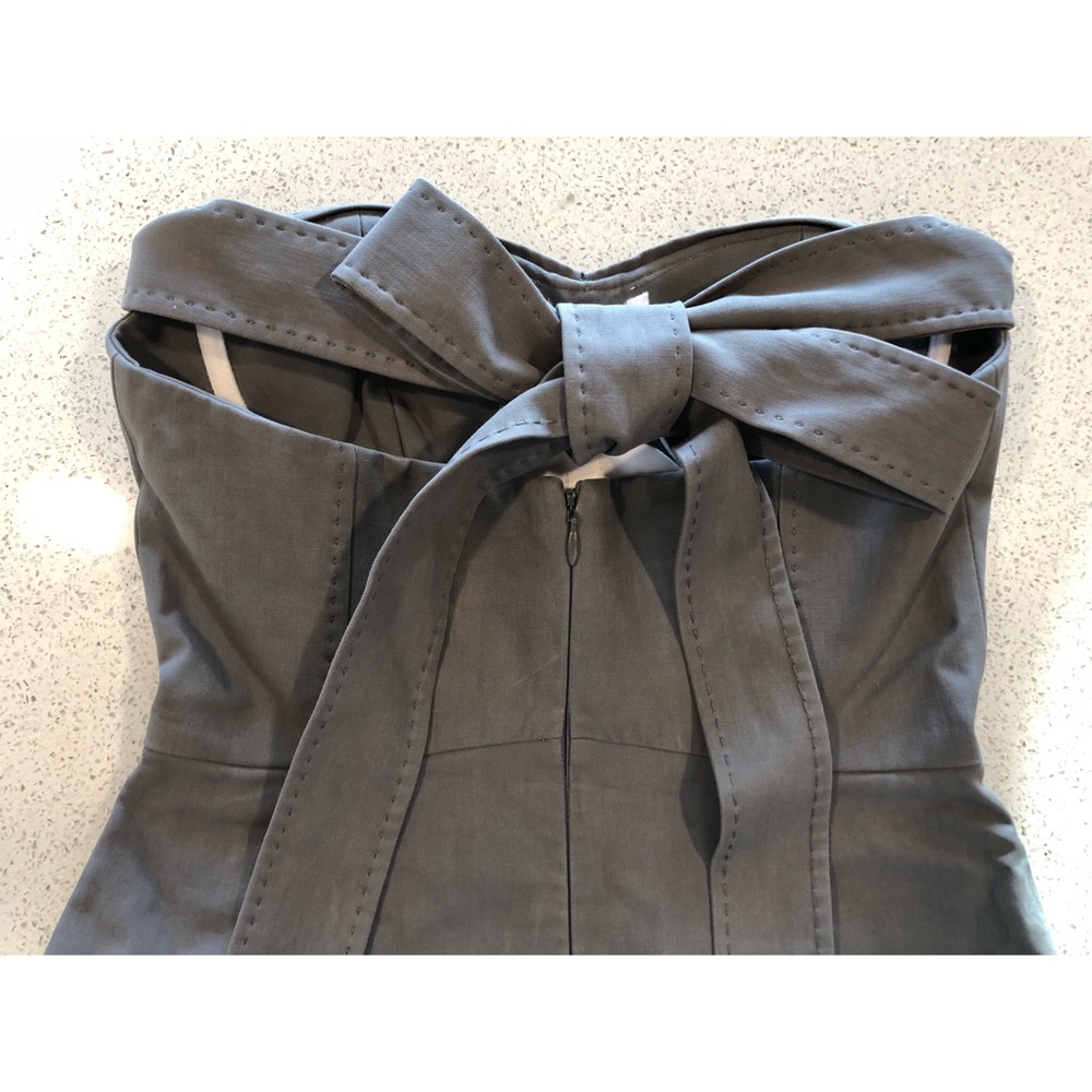 DSQUARED2 Gray Strapless Bustier Dress SZ 38 2 0 - Picture 4 of 8